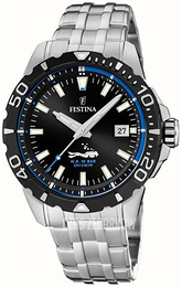 Festina Czarny/Stal Ø42 mm F20461-4