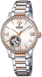 Festina Srebrny/Stal w kolorze różowego złota Ø34 mm F20487-1