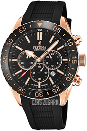 Festina Ceramic Czarny/Guma Ø44 mm F20516-2