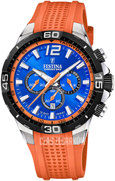 Festina Chrono Bike Niebieski/Guma Ø44.5 mm F20523-6