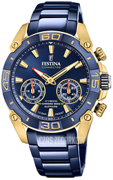 Festina Chrono Bike Niebieski/Stal Ø45.5 mm F20547-1