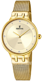 Festina Mademoiselle Żółte złoto/Stal w odcieniu złota Ø30.5 mm F20598-2