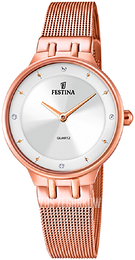 Festina Mademoiselle Srebrny/Stal w kolorze różowego złota Ø30.5 mm F20599-1