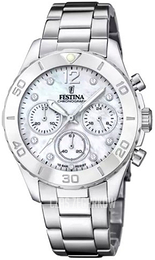 Festina Boyfriend Biały/Stal Ø39 mm F20603-1