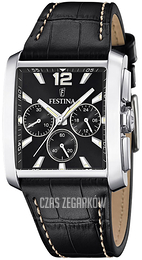 Festina Timeless Czarny/Skóra F20636-4