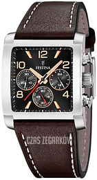 Festina Timeless Czarny/Skóra F20653-4