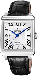 Festina Classic Srebrny/Skóra F20681-1
