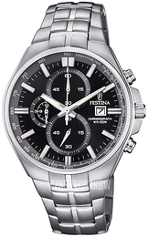 Festina Czarny/Stal Ø45 mm F6862-4