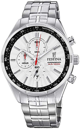 Festina Sport Srebrny/Stal Ø45 mm F6863-2