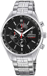 Festina Sport Czarny/Stal Ø45 mm F6863-4