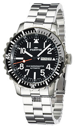 Fortis B-42 Marinemaster Czarny/Stal Ø42 mm 670.17.41.M