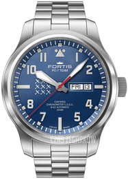 Fortis Aeromaster Niebieski/Stal Ø42 mm F4020010