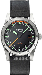 Fortis Flieger Czarny/Skóra Ø39 mm F4220006