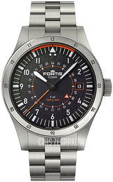 Fortis Flieger Czarny/Tytan Ø43 mm F4260000