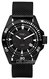 Fossil Decker Czarny/Stal Ø42 mm AM4316