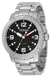 Fossil Czarny/Stal Ø43 mm AM4317