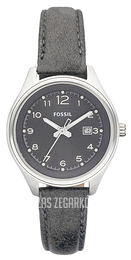 Fossil Flight Szary/Skóra Ø32 mm AM4378