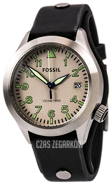 Fossil Beżowy/Skóra Ø44 mm AM4552