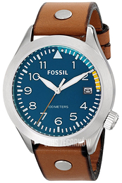Fossil Niebieski/Skóra Ø42 mm AM4554