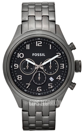 Fossil Czarny/Stal Ø46 mm BQ1029