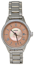 Fossil Różowy/Stal BQ1223