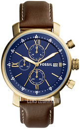 Fossil Rhett Niebieski/Skóra Ø42 mm BQ2099