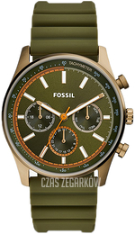 Fossil Zielony/Guma Ø44 mm BQ2446