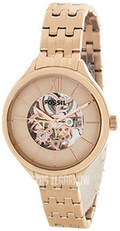 Fossil Skeleton Różowe złoto/Stal w kolorze różowego złota Ø36 mm BQ3052