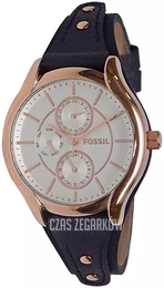 Fossil Multifunction Biały/Skóra Ø36 mm BQ3138
