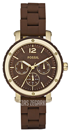 Fossil Casual Brązowy/Plastik Ø37 mm BQ9407