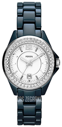Fossil Riley Biały/Czeramiczna Ø31 mm CE1060