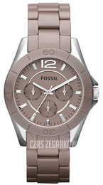Fossil Riley Brązowy/Plastik Ø38 mm CE1065