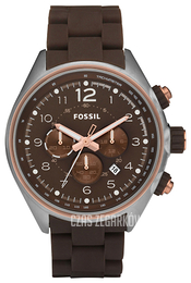 Fossil Flight Brązowy/Plastik Ø46 mm CH2727