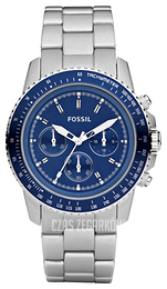 Fossil Stella Niebieski/Stal Ø42 mm CH2752