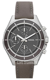 Fossil Szary/Skóra Ø38 mm CH2831