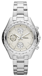 Fossil Dylan Beżowy/Stal Ø38 mm CH2832
