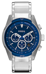 Fossil Chronograph Niebieski/Stal Ø44 mm CH2841