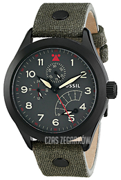 Fossil Czarny/Skóra Ø44 mm CH2941