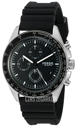 Fossil Sport Czarny/Guma Ø44 mm CH3024