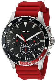Fossil Sport Czarny/Guma Ø46 mm CH3056