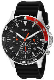Fossil Sport Czarny/Guma Ø46 mm CH3057