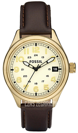 Fossil Szampański/Skóra Ø37 mm DE1001