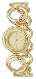 Fossil Żółte złoto/Stal w odcieniu złota Ø28 mm ES2582