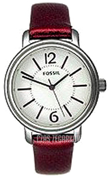 Fossil Biały/Skóra Ø26 mm ES2704