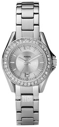Fossil Riley Srebrny/Stal Ø30 mm ES2879
