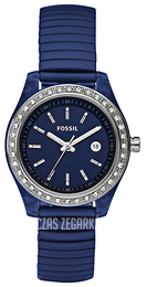 Fossil Stella Niebieski/Stal Ø38 mm ES2910