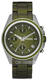 Fossil Decker Zielony/Aluminium Ø38 mm ES2917