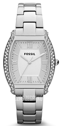Fossil Wallace Srebrny/Stal ES3174