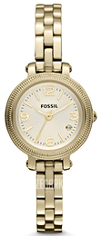 Fossil Heather Żółte złoto/Stal w odcieniu złota Ø26 mm ES3194