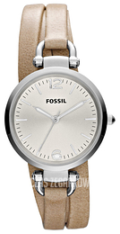 Fossil Srebrny/Skóra Ø32 mm ES3197